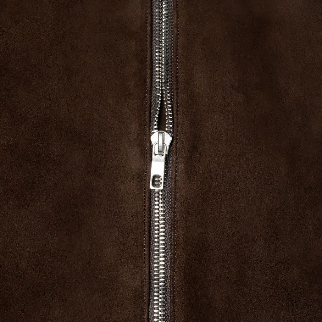 Racer Jacket | Tobacco (Nickel Hardware)