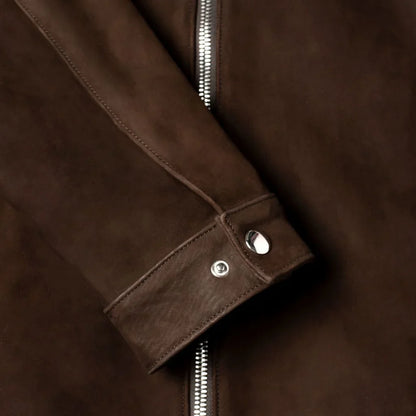 Racer Jacket | Tobacco (Nickel Hardware)