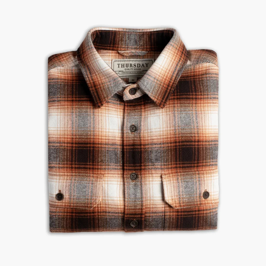 [W] Summit Flannel Shirt | Harvest