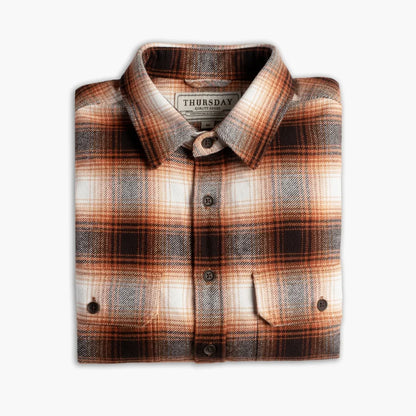 [W] Summit Flannel Shirt | Harvest