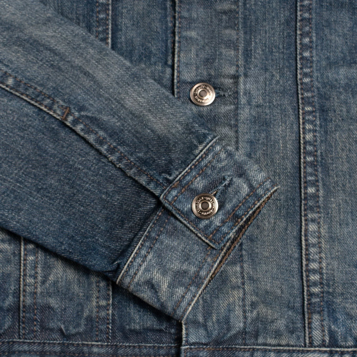 Denim Trucker Jacket | Faded Indigo