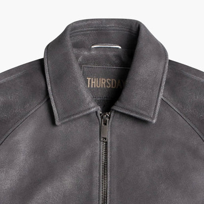 Major League Jacket | Grey Textured