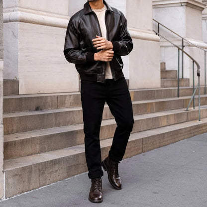 Major League Jacket | Black Coffee