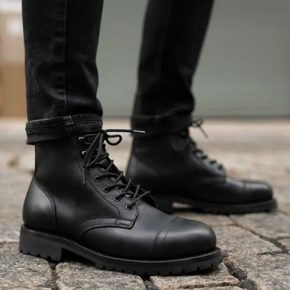 Heritage Captain StormKing® | Black Oil Tan
