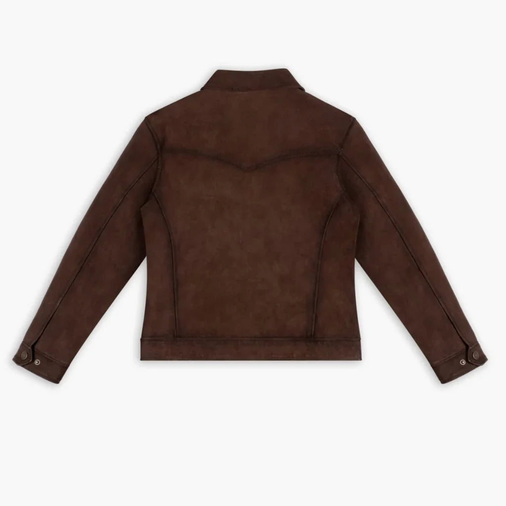 Suede Western Jacket | Brown