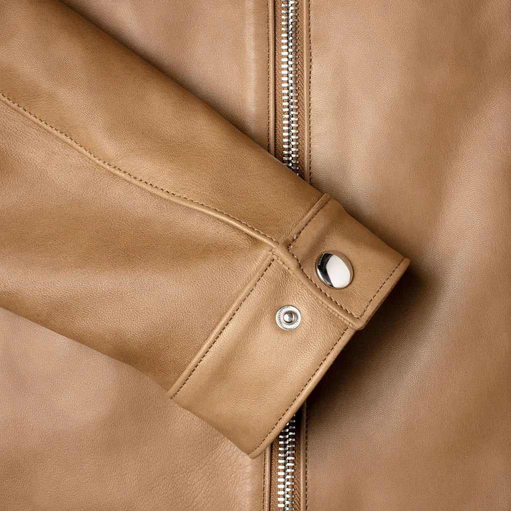 [W] Racer Jacket | Natural