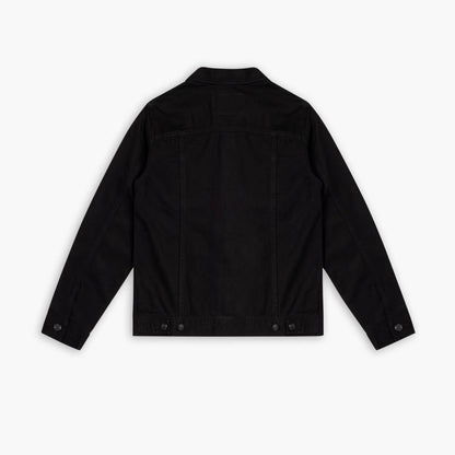 Denim Trucker Jacket | Black