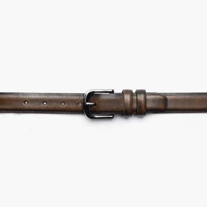 Men's Refined Leather Belt | Black Coffee