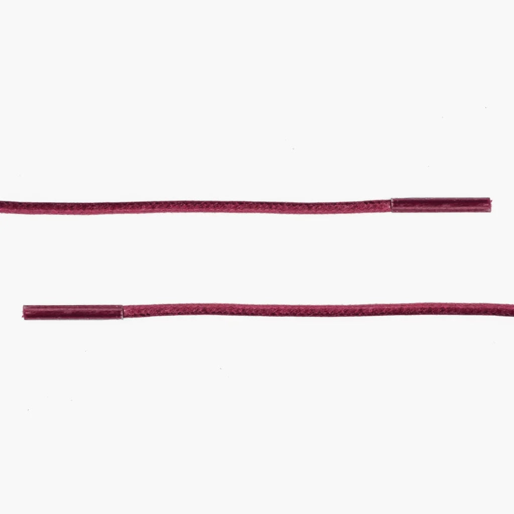 Round Waxed Cotton Laces | Plum