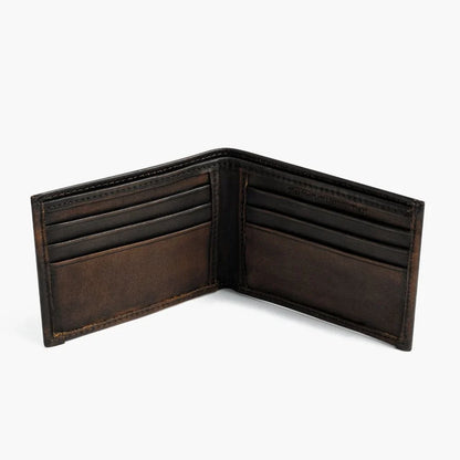 Bifold Wallet | Black Coffee