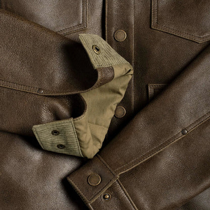 Roughout Cruiser Jacket | Dark Olive