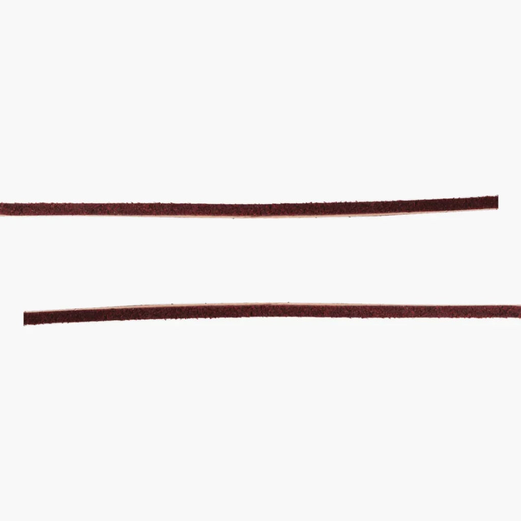 Leather Laces | Burgundy