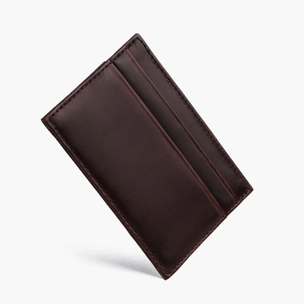 Leather Card Holder | Brown
