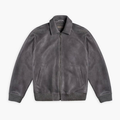 Major League Jacket | Grey Textured