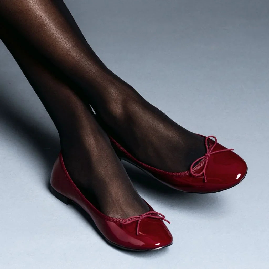 Tiny Dancer | Burgundy Patent