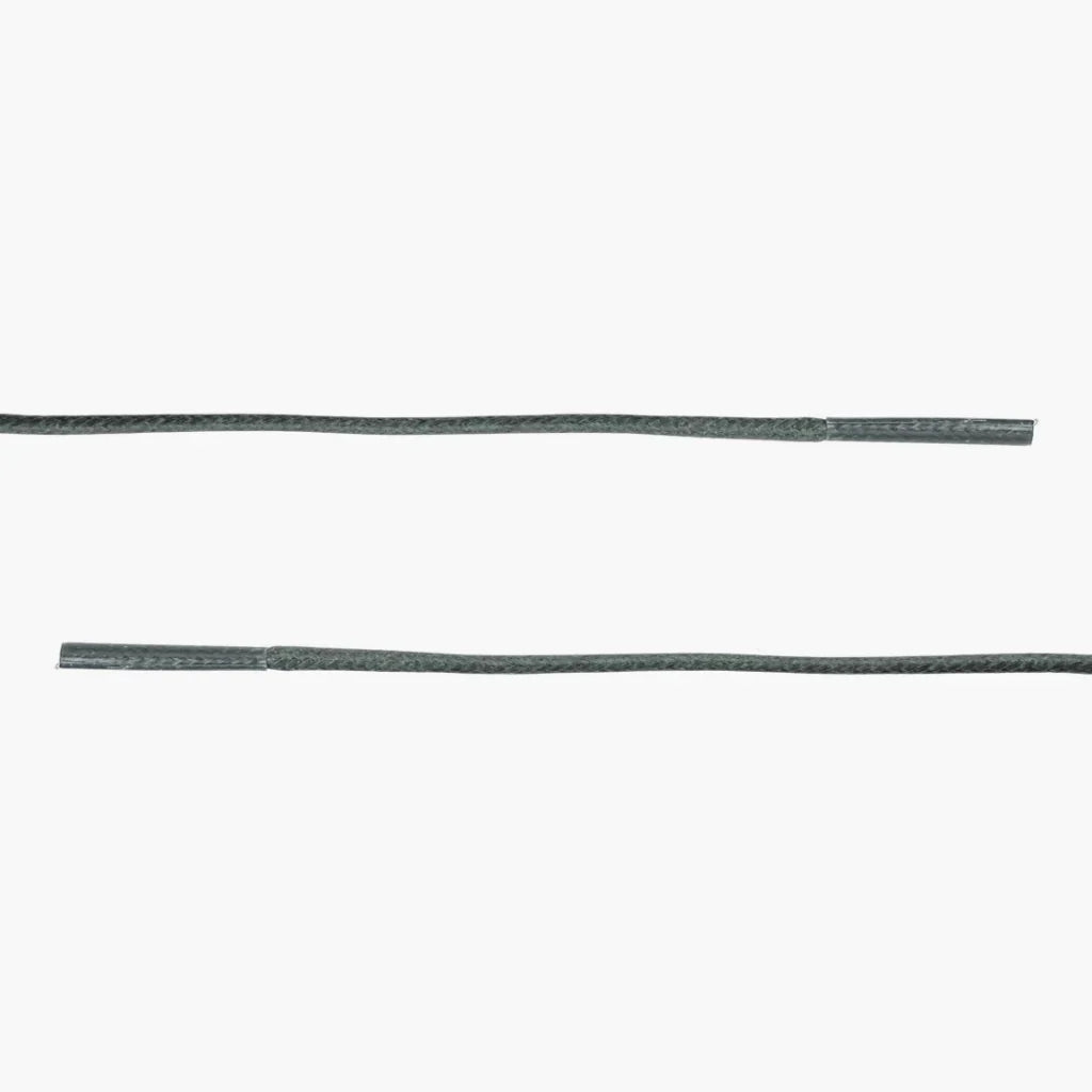 Round Waxed Cotton Laces | Green