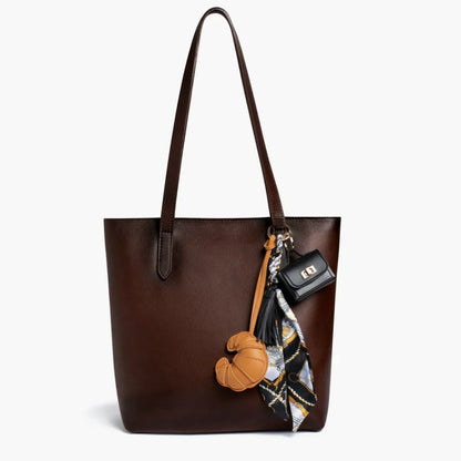 Stacked Charm | Black Purse