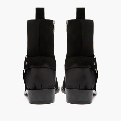 Harness | Black Suede