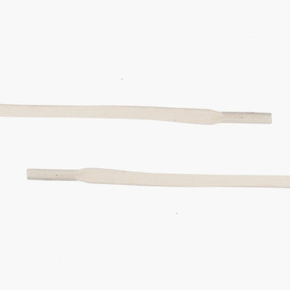 Flat Waxed Cotton Laces | Cream