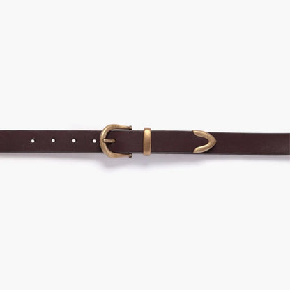 Women's Western Leather Belt | Brown