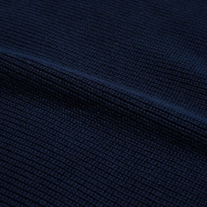 Ribbed Crewneck Sweater | Navy