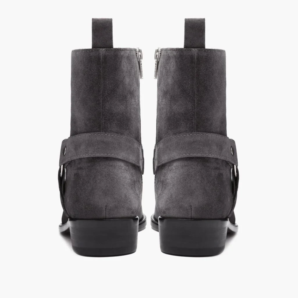 Harness | Grey Suede