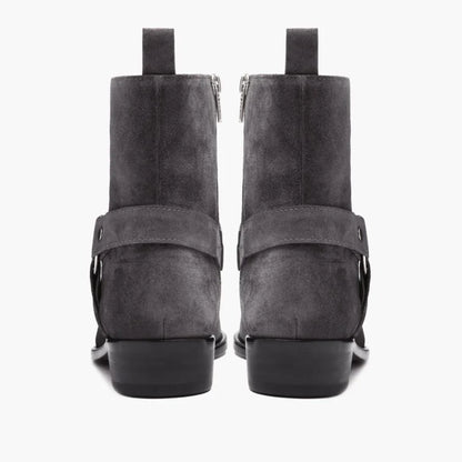 Harness | Grey Suede