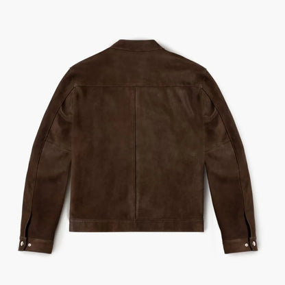 Racer Jacket | Tobacco (Nickel Hardware)