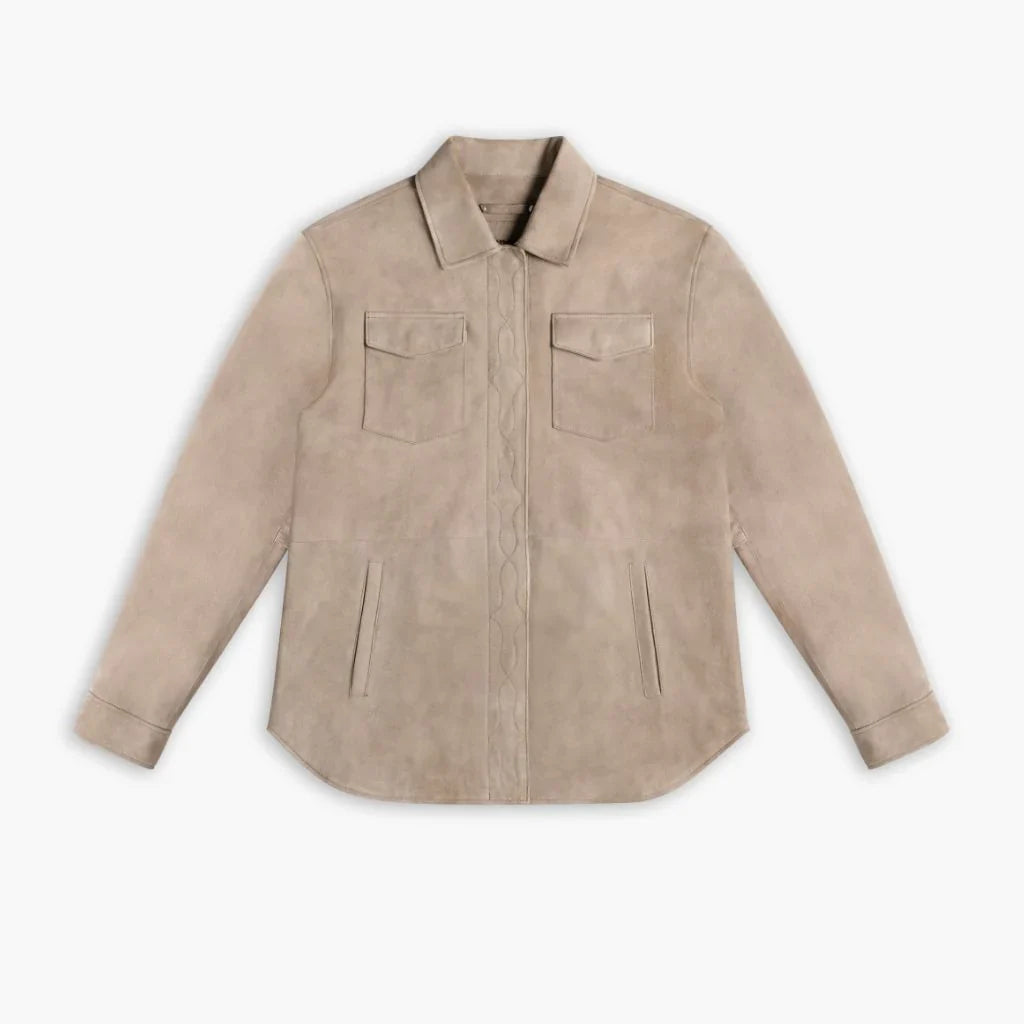 Dakota Shirt Jacket | Taupe