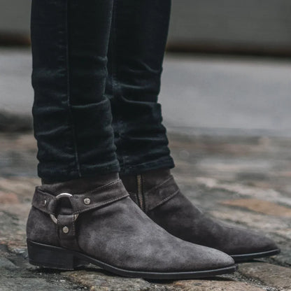 Harness | Grey Suede