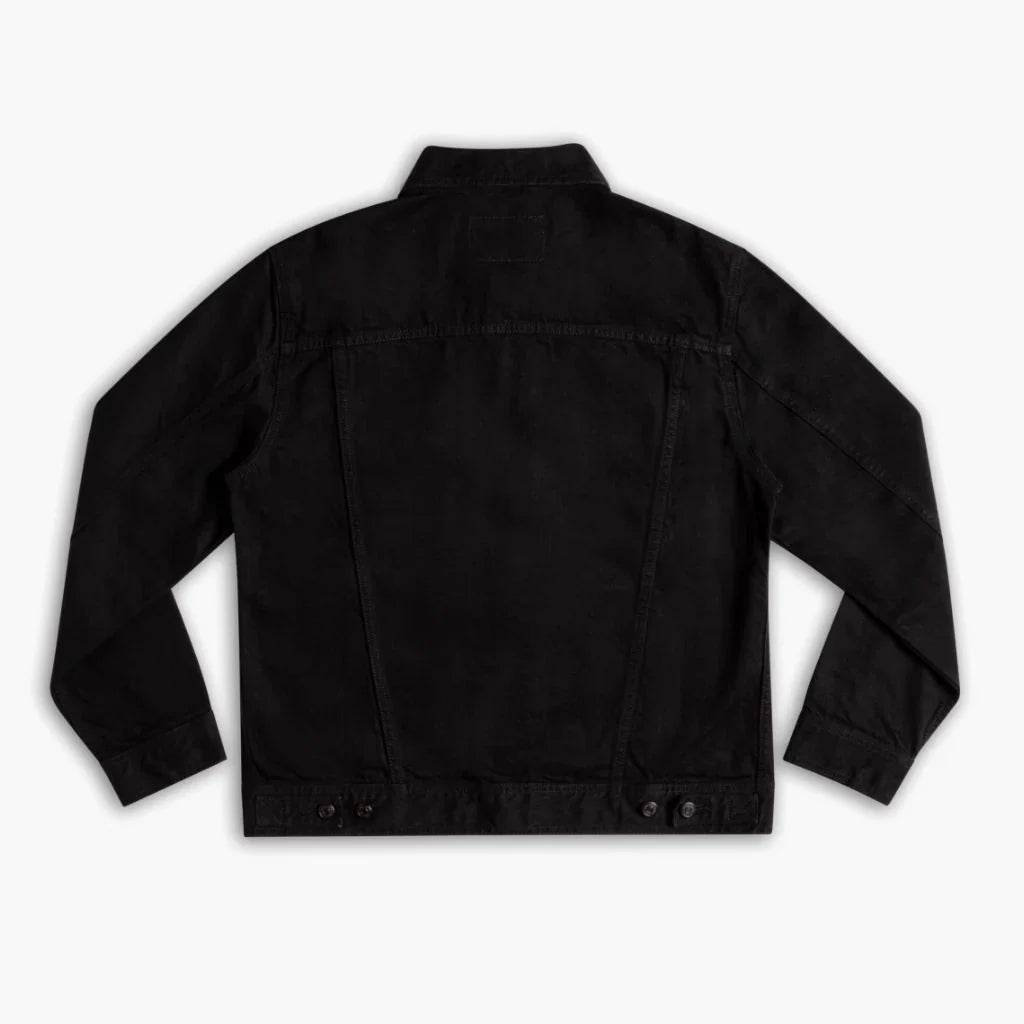Denim Trucker Jacket | Pitch Black
